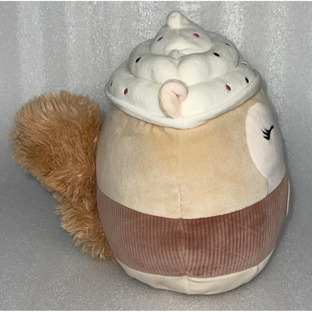 Squishmallows 8 Inch Reza the Latte Squirrel‎ Plush #2235 New with Tags